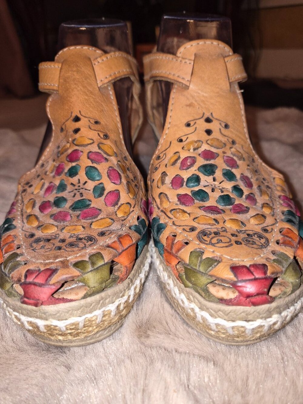 Mexican huaraches wedges